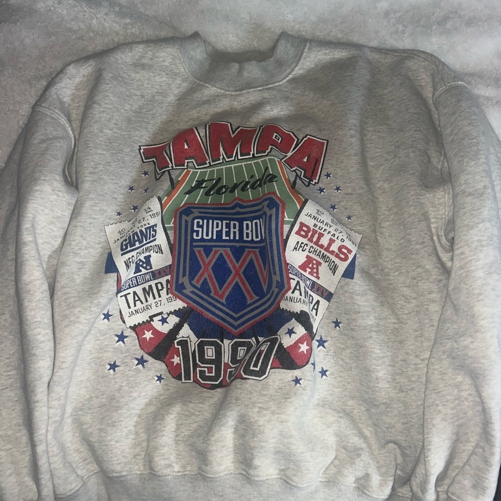 Abercrombie NFL Super Bowl sweatshirt